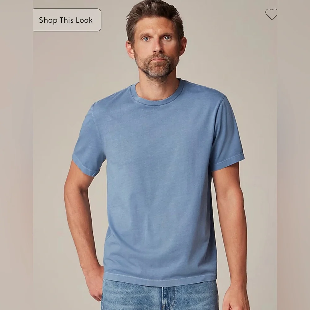 J.Crew Broken-in T-shirt in blue